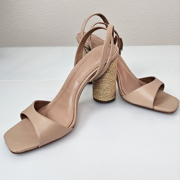 RAYE THE LABEL Sandra Heel Size 9 Color Nude - Picture 11 of 16